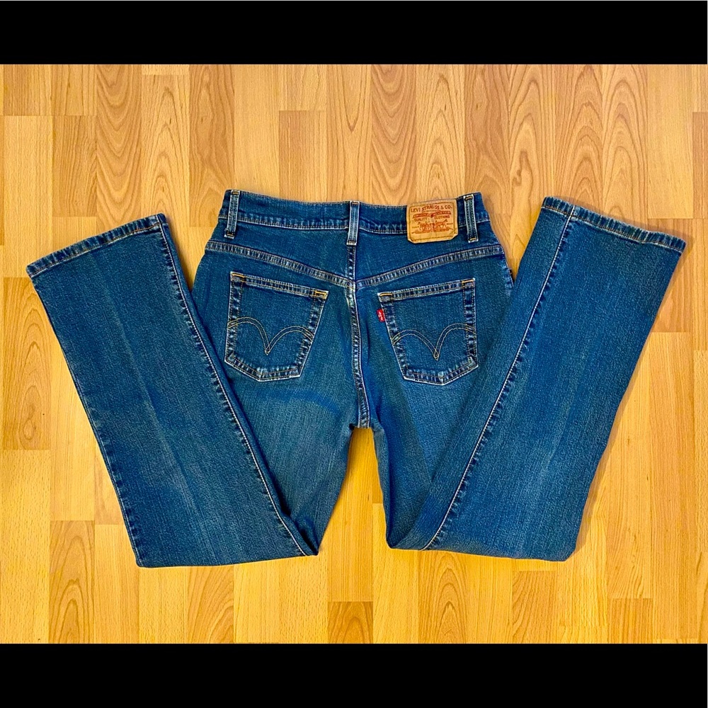 Levi's Blue Boot Cut Jeans for Women, size 10